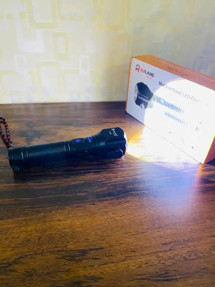 RUILANG USA Multifunctional 1Km Range Flashlight | USA Lot