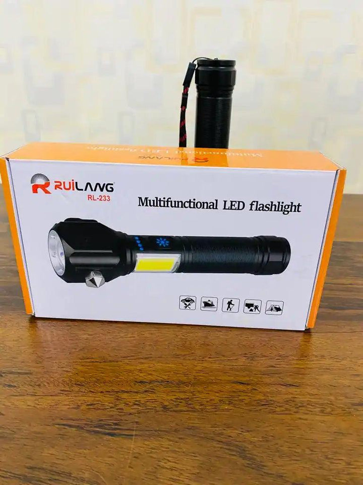 RUILANG USA Multifunctional 1Km Range Flashlight | USA Lot